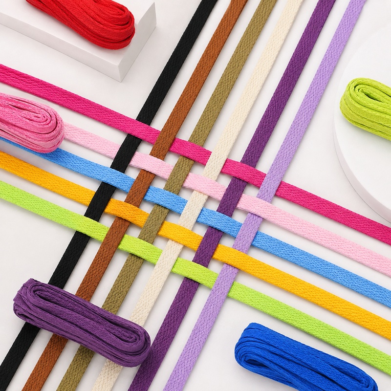 Textile And Sewing Supply - Tali Kuncir Polyester 8mm 10/20M, Tali