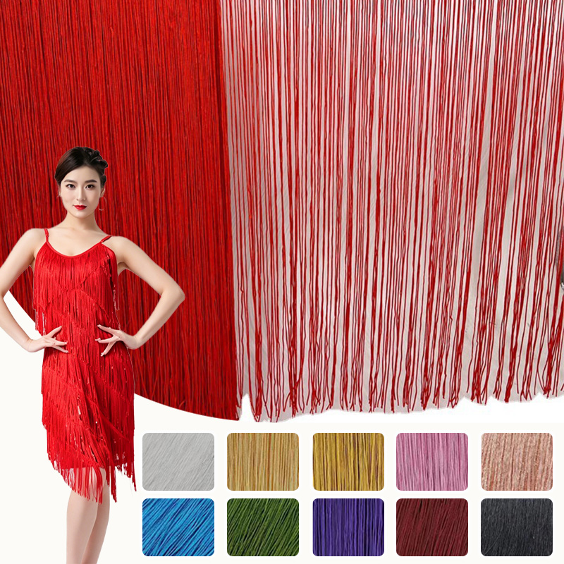 Textile And Sewing Supply - Rumbai Pita Poliester Panjang 100cm, Hiasan