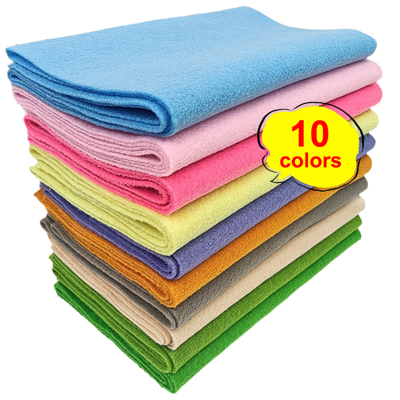Is Sewing A Textile Craft - 10 lembar kain felt lembut dengan