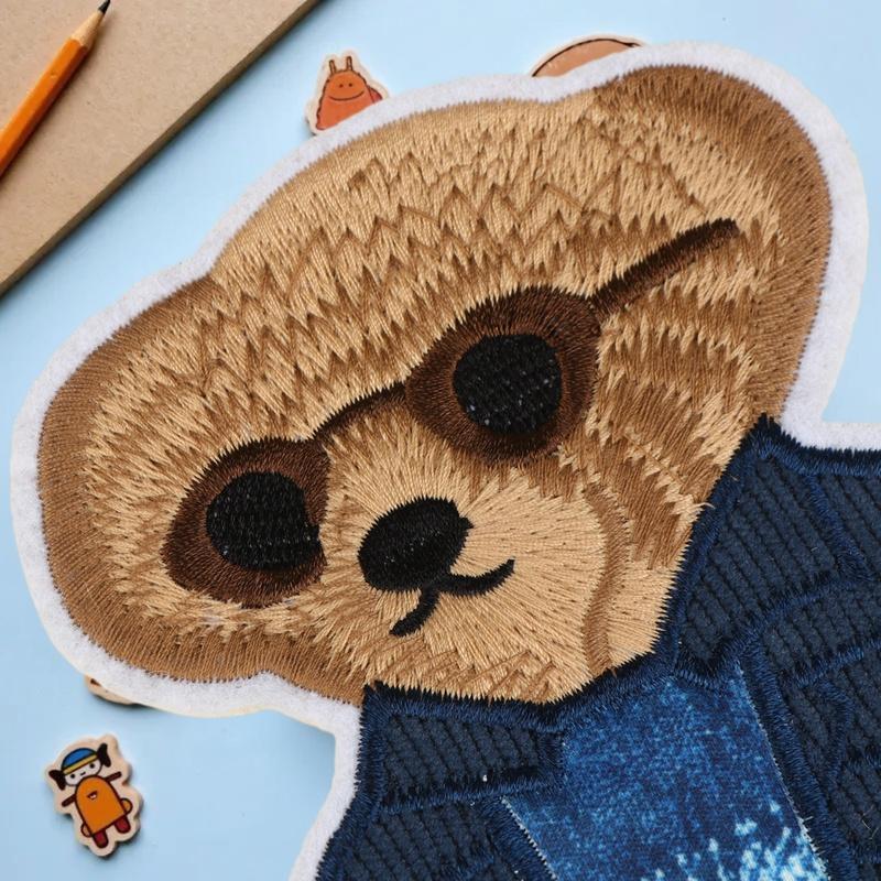 Is Sewing A Textile Craft - Patch Bordir Beruang Besar Jahitan Tangan,