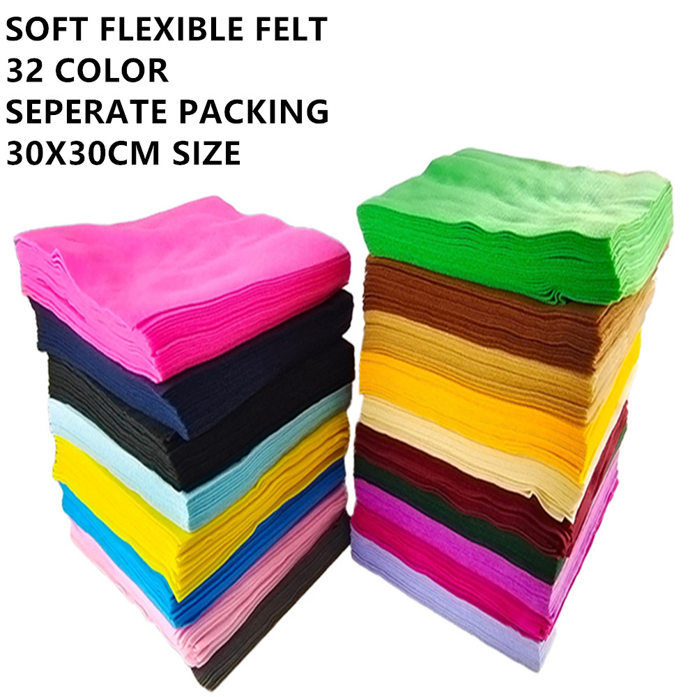 Is Sewing A Textile Craft - Lembar kain flanel berwarna untuk kerajinan