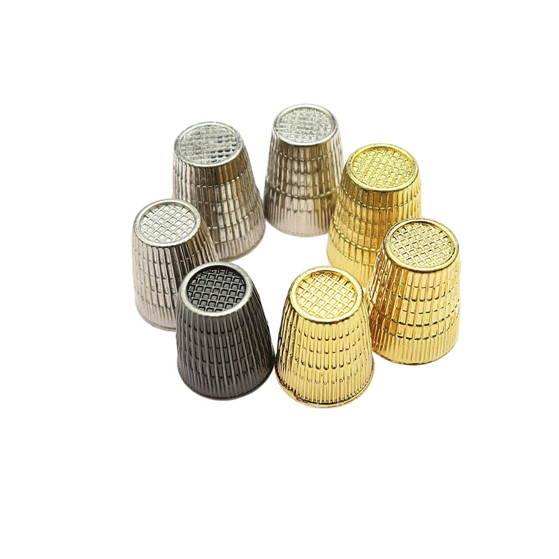 Sewing Thimble Metal - 1 Buah Alat Jarum Pin Genggam