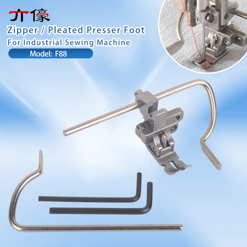 Zipper Foot Presser - F88 6-in-1 Alat Penekan Multifungsi yang