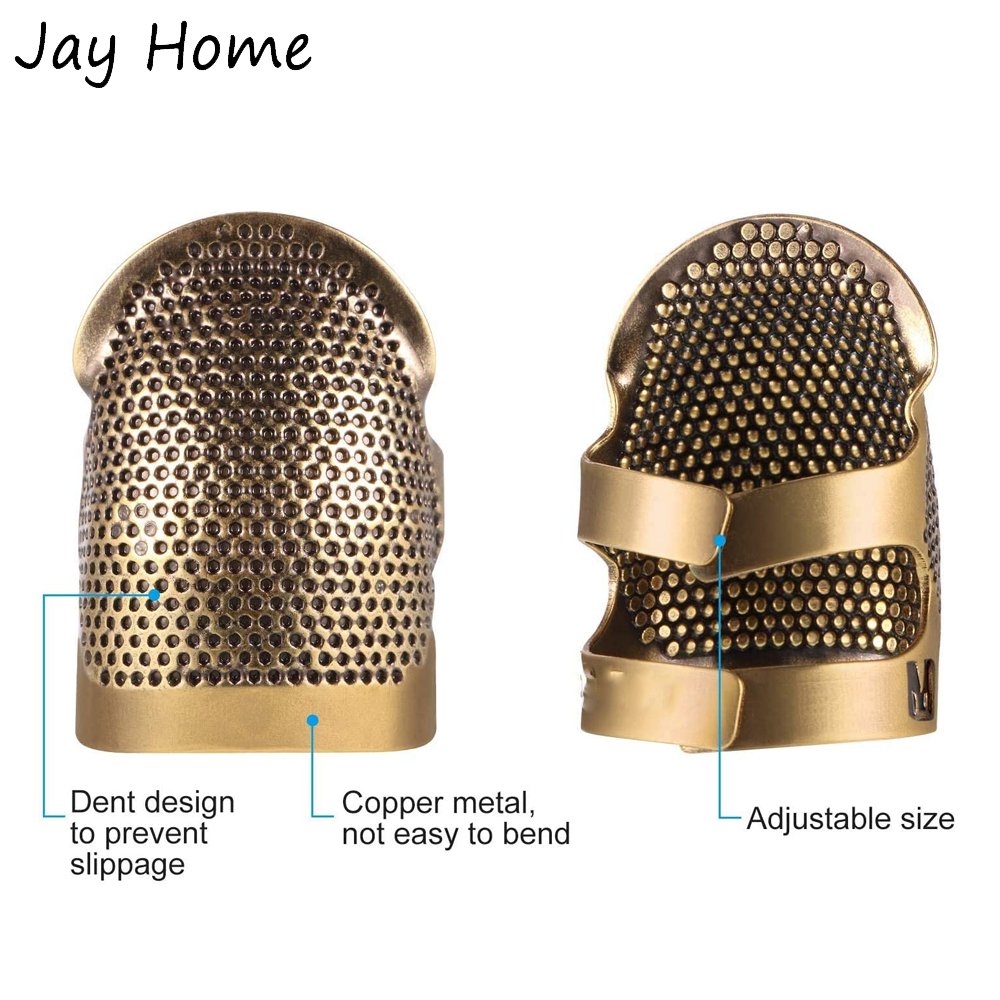 14 Buah Set Bidal Jahit Logam  - Sewing Thimble Metal ulasan dan harga