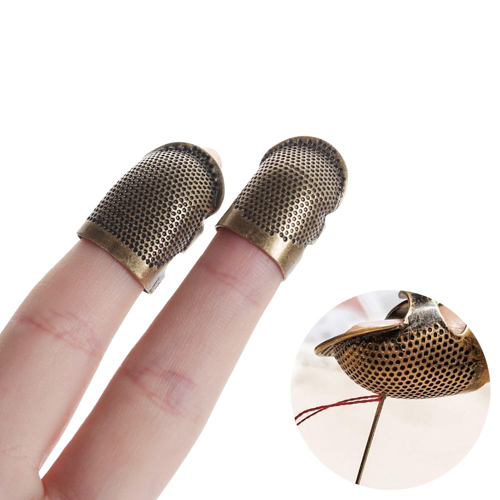 Aksesoris Jahit Vintage Emas,  - Sewing Thimble Metal ulasan dan harga