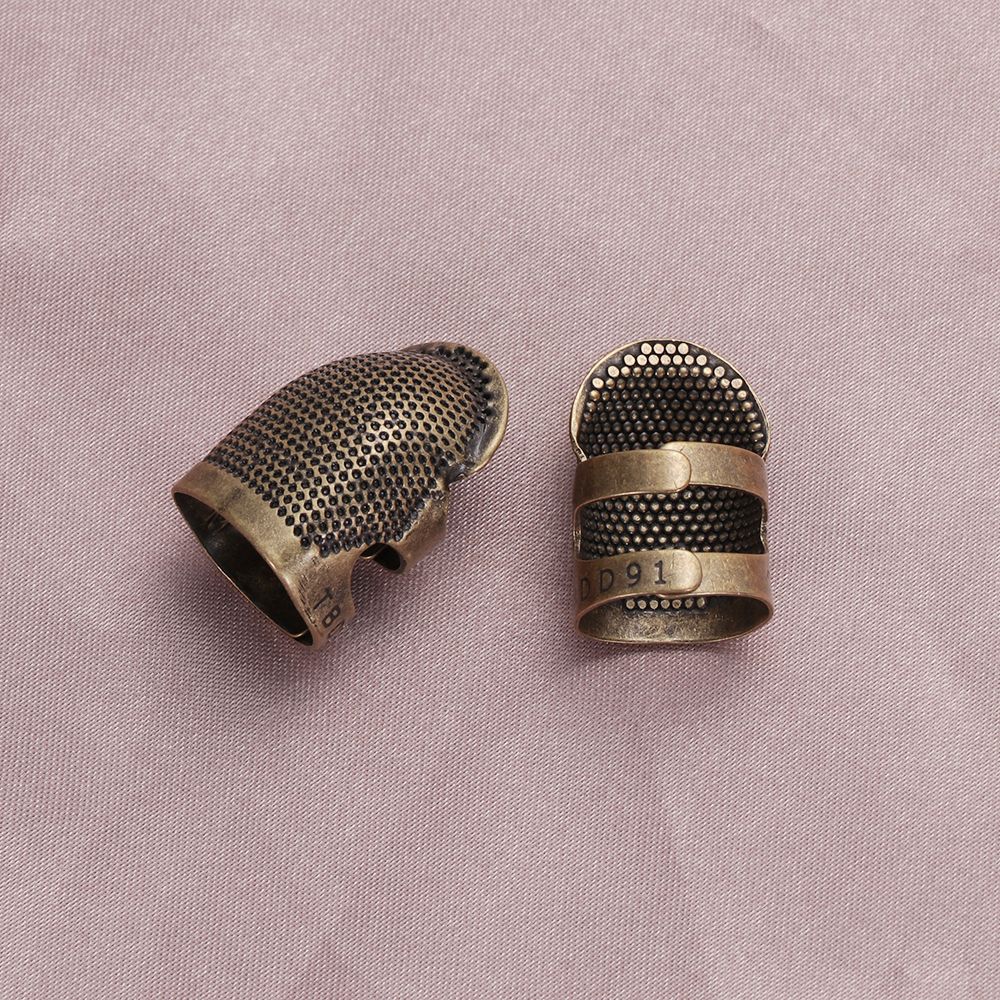 Aksesoris Jahit Vintage Emas,  - Sewing Thimble Metal ulasan dan harga