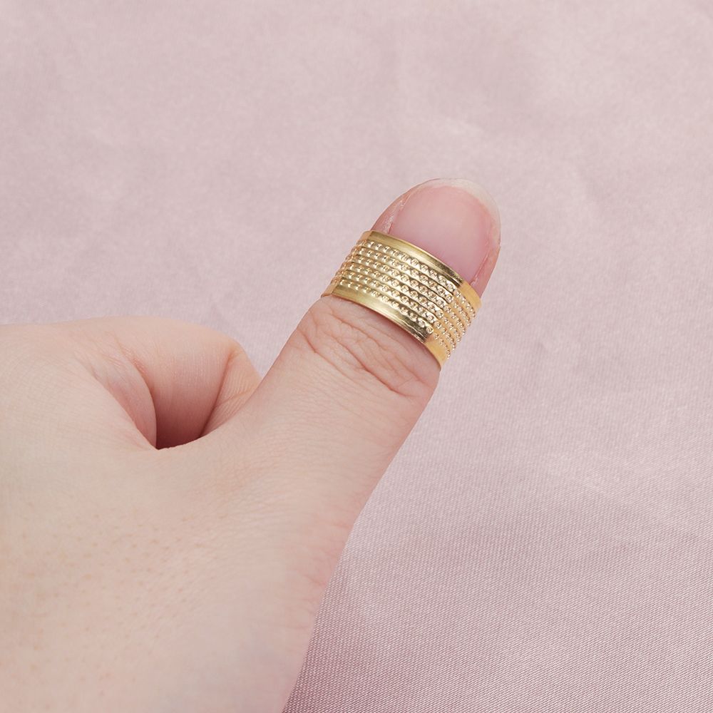 Aksesoris Jahit Vintage Emas,  - Sewing Thimble Metal ulasan dan harga