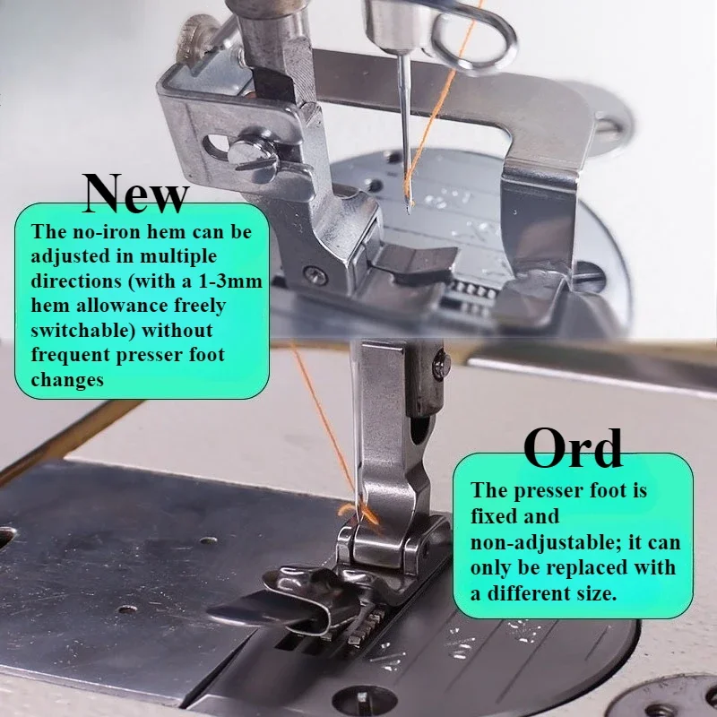 Kaki Hemmer Tanpa Setrika yang - Sewing Machine Fabric ulasan dan harga