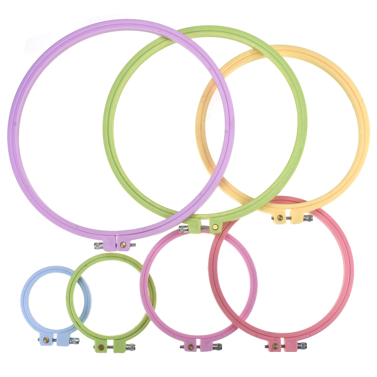 1/7 Buah 7-25Cm Lingkaran Sula - Sewing Necessities ulasan dan harga