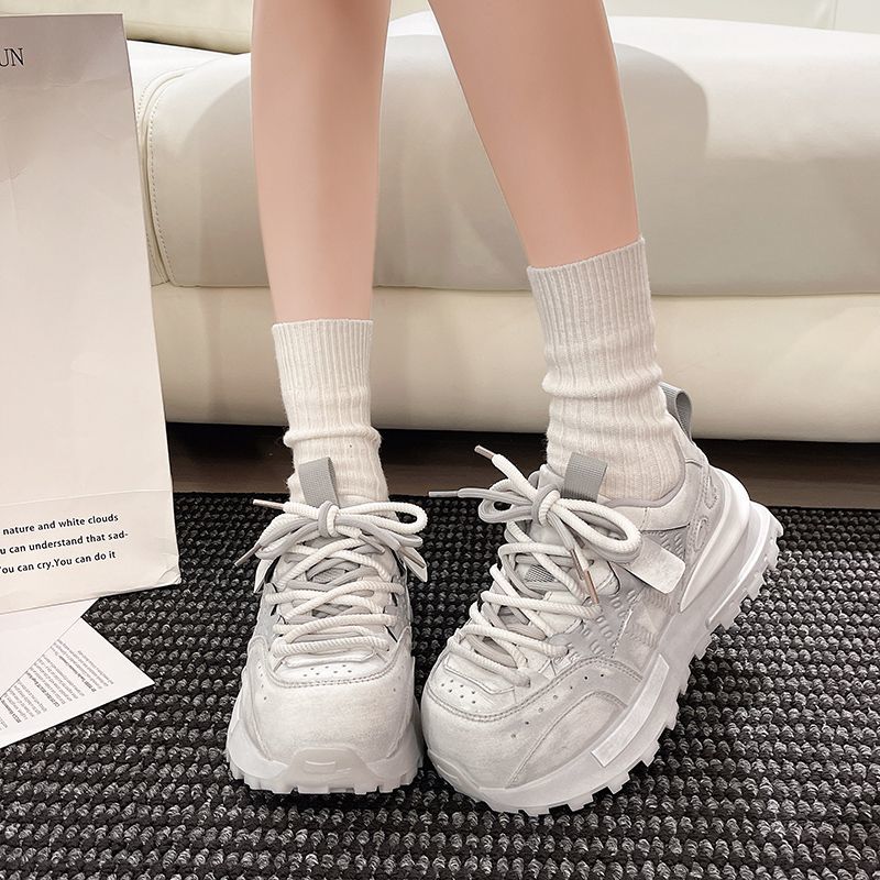 Sepatu Sneakers Vintage Musim  - Sewing Latex ulasan dan harga