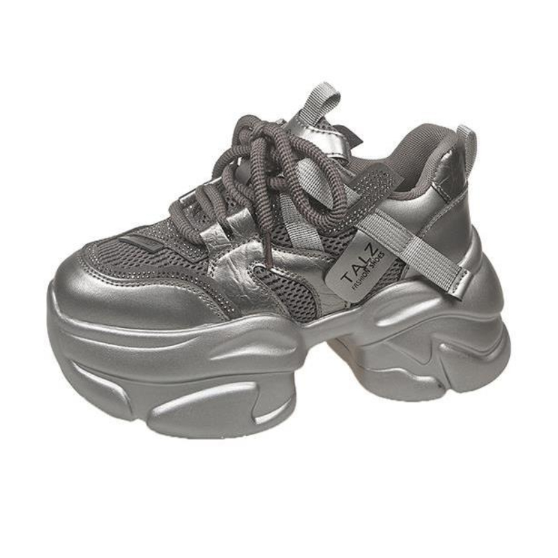 Sepatu Sneakers Wanita Model M - Sewing Latex ulasan dan harga