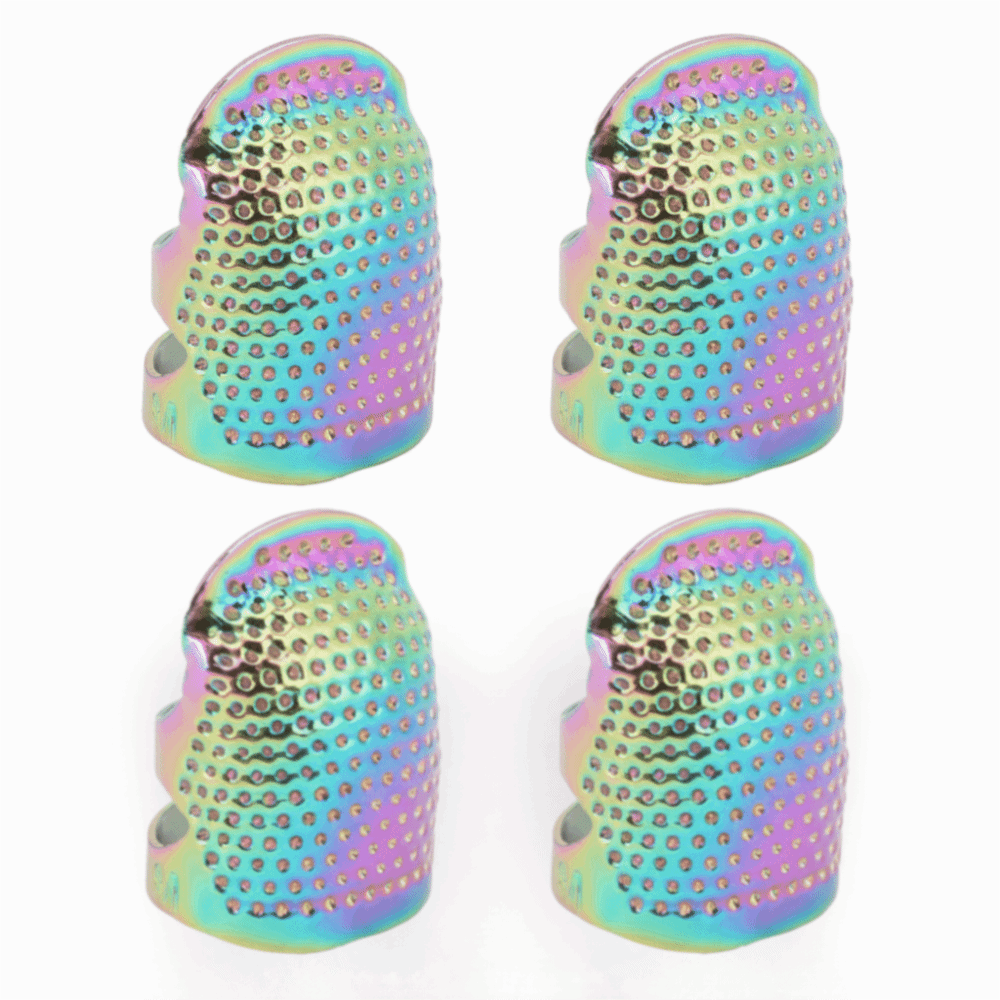 4 Buah Pelindung Jari Kuningan - Sewing Thimble Metal ulasan dan harga