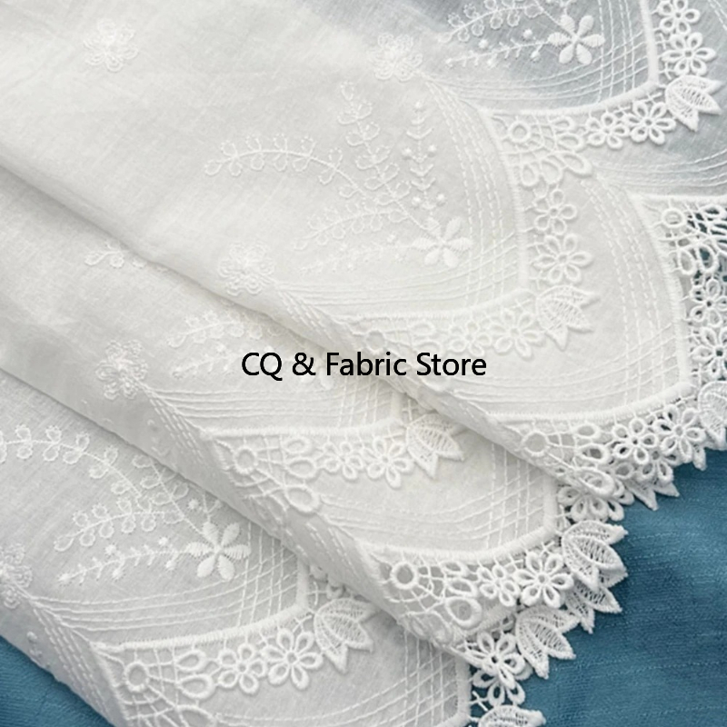 Renda Kain Katun Bordir Bunga  - Is Sewing A Textile Craft ulasan dan harga