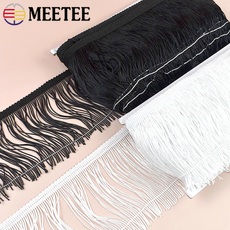 Meetee 2/5 Yard Rumbai Pinggir - Textile And Sewing Supply ulasan dan harga