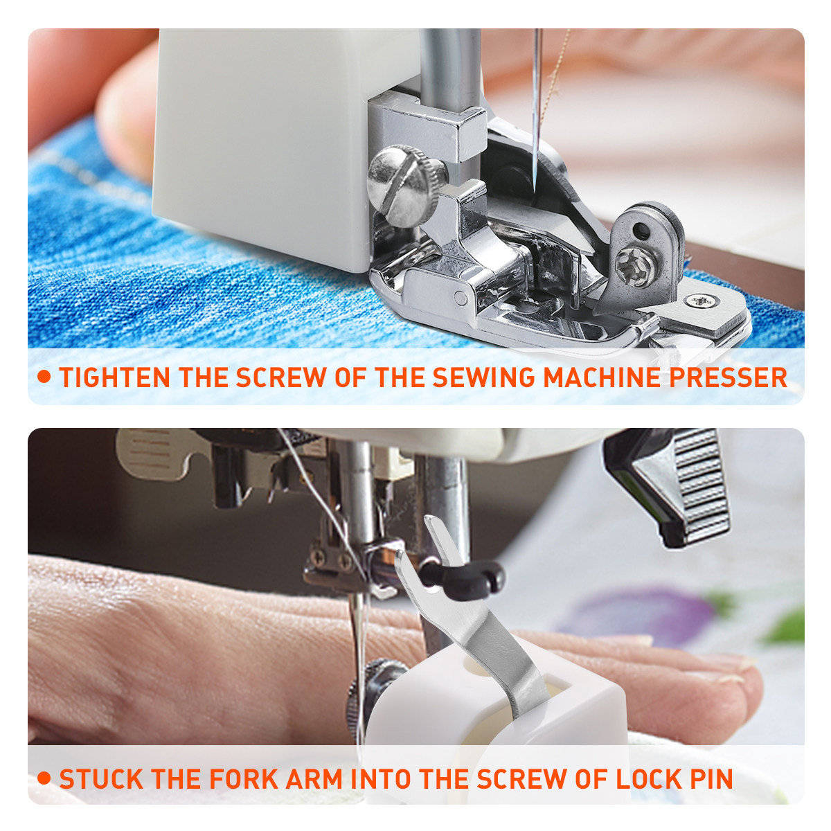 Aksesoris Penekan Kain Mesin J - Sewing Machine Fabric ulasan dan harga