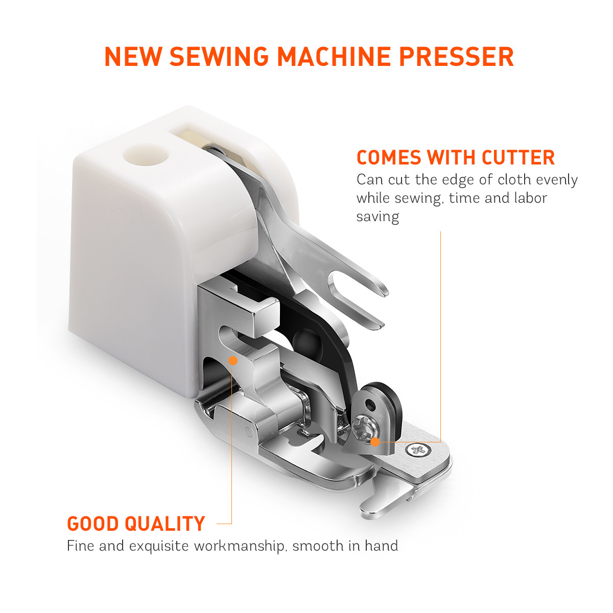 Aksesoris Penekan Kain Mesin J - Sewing Machine Fabric ulasan dan harga