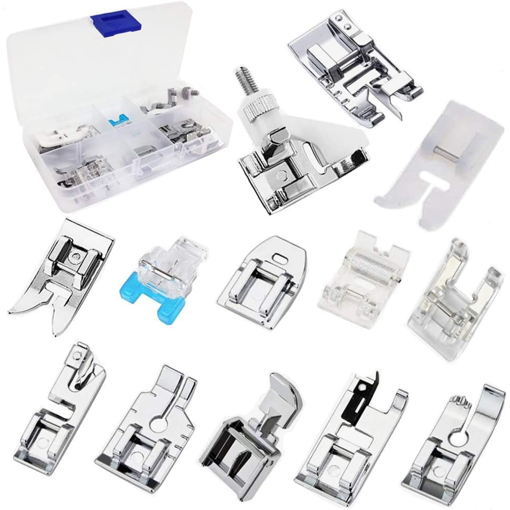 13 buah/kotak Set kaki Presser - Zipper Foot Presser ulasan dan harga