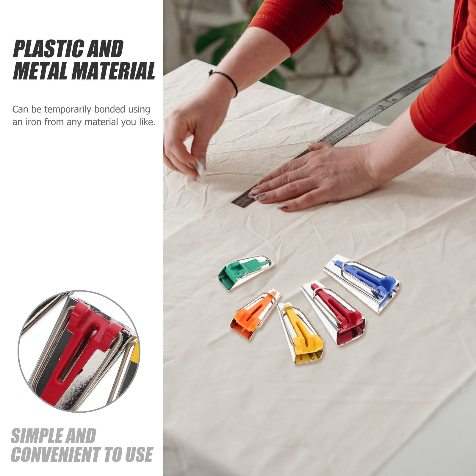 1Set Alat Pembuat Pita Bias Pr - Sewing Kit ulasan dan harga