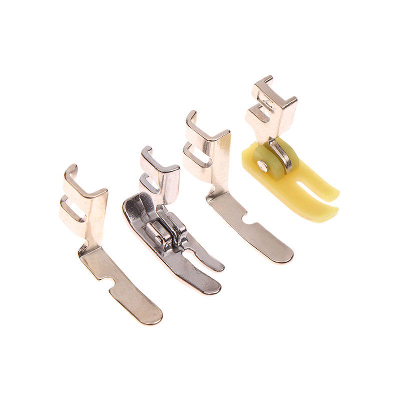 4Pcs Set Kaki Penekan Resletin - Zipper Foot Presser ulasan dan harga