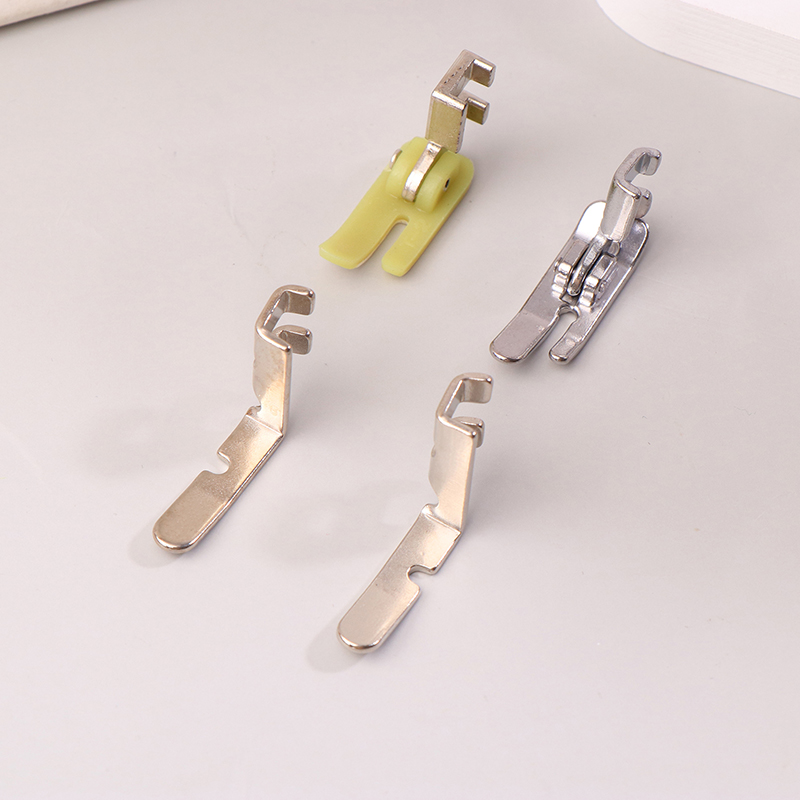 4Pcs Set Kaki Penekan Resletin - Zipper Foot Presser ulasan dan harga