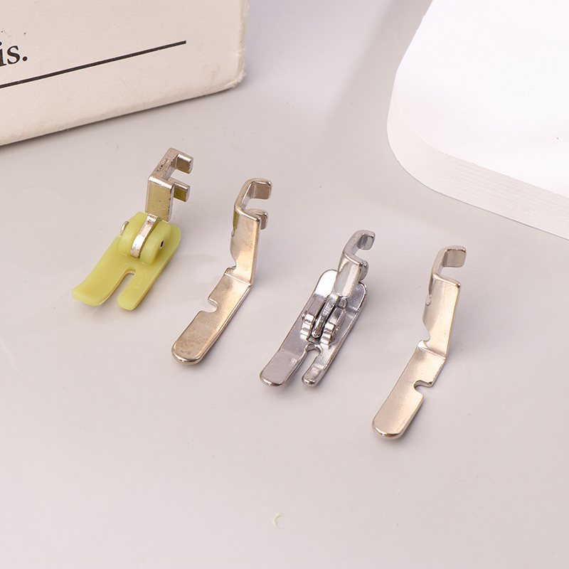 4Pcs Set Kaki Penekan Resletin - Zipper Foot Presser ulasan dan harga
