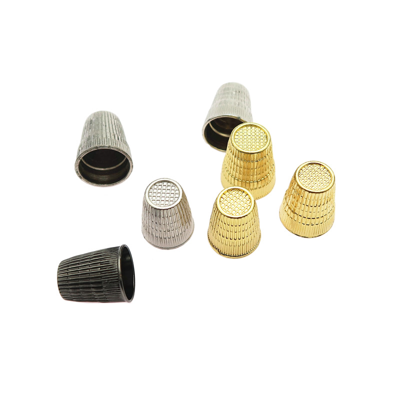 1 Buah Alat Jarum Pin Genggam  - Sewing Thimble Metal ulasan dan harga