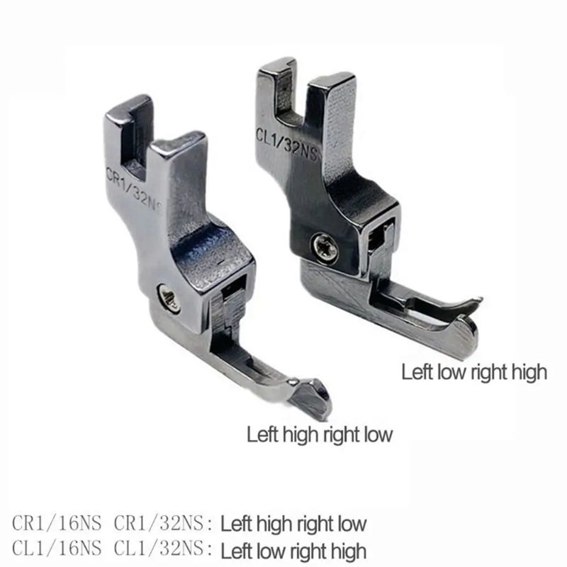 AEE8-2Pcs Kaki Penekan Jahit I - Zipper Foot Presser ulasan dan harga